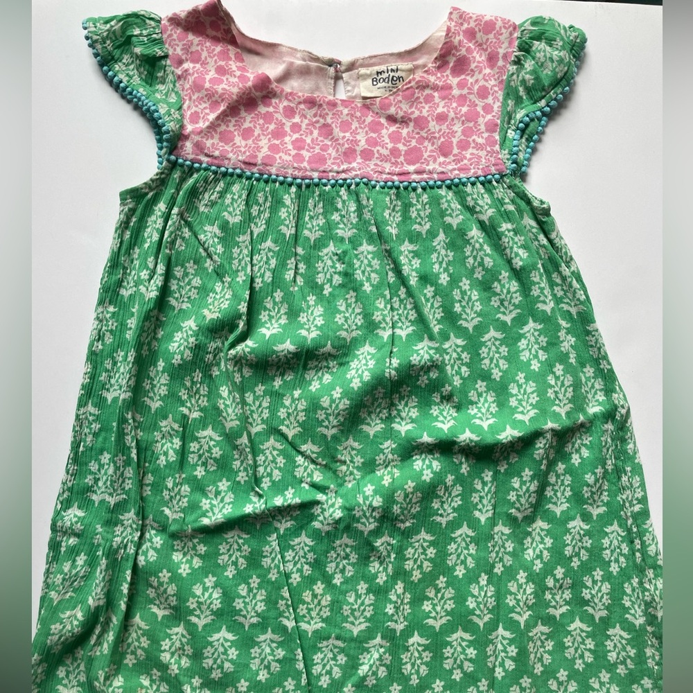Mini Boden Summer Dress SZ 4-5 Years